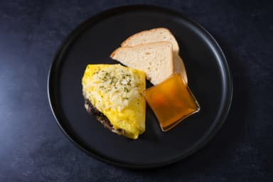 Mushroom omelette
