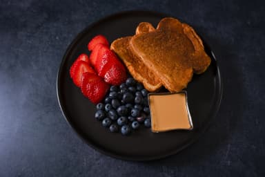 French toast and fruit