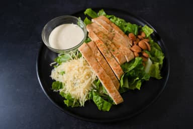 Caesar salad with chicken