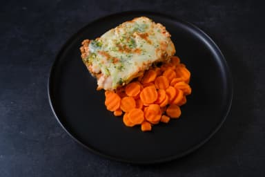 Broccoli and carrot lasagna