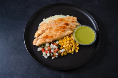 Mexican bowl with chicken